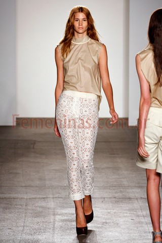 Desfile elise overland Moda Primavera Verano 2011 2012 8 New York